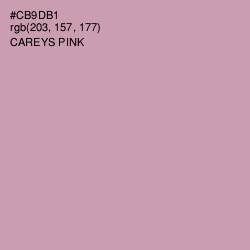 #CB9DB1 - Careys Pink Color Image